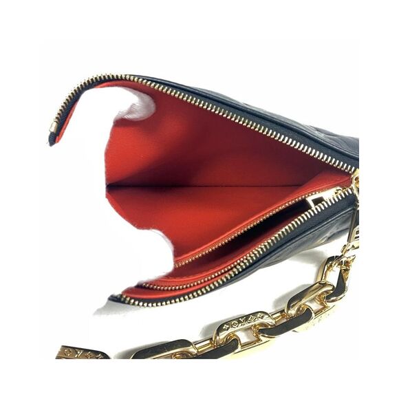 Pre Loved Louis Vuitton Pochette Chain Handbag Women Black - Picture 8 of 8